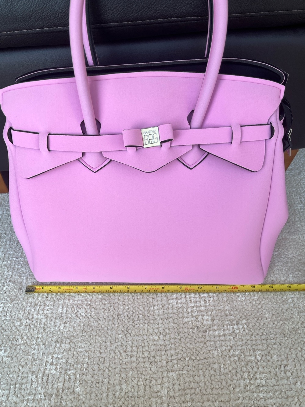 SAVEMYBAG pink handbag made in Italy